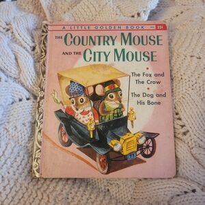 The Country Mouse and the City Mouse Book
